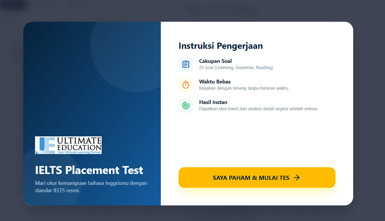 Kerjakan Tesnya